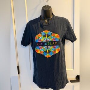 UNISEX “COLD PLAY” concert Tee show casing the 2017 Tour -A HEAD FULL OF DREAMS